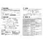 TOTO  REW25A1D1RR 取扱説明書 商品図面 施工説明書 小型電気温水器(湯ぽっとREW-Dシリーズ） 施工説明書3